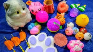 АСМР СКВИШИ 🥰 большая АСМР РАСПАКОВКА антистрессов 🤗 ТАБА лапки сквиши 🐾