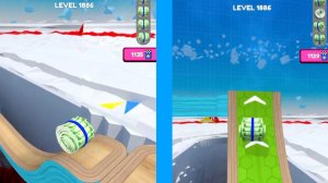 Going Balls  Super Speed run Gameplay New Update Level 1886