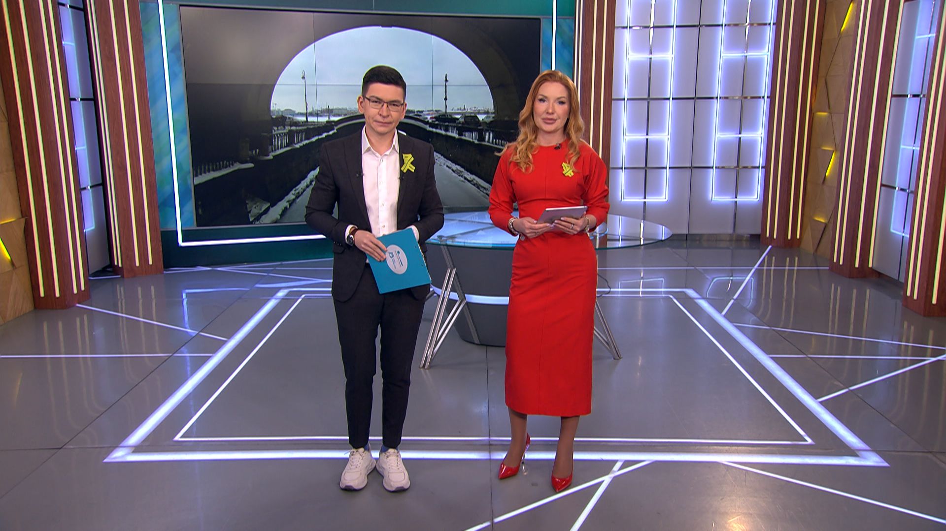 Утро в Петербурге 22 января