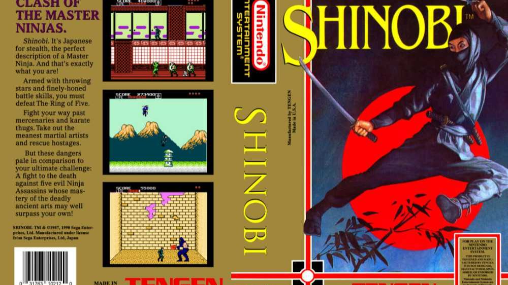 Shinobi (NES) смотреть онлайн