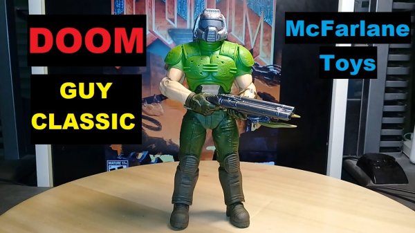 Review! Doom Slayer Classic From Doom Eternal Video Game by McFarlane Toys!