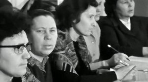 1973 год. Тюмень. Демонстрация новых моделей одежды