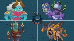 All Wublin Island Monsters 2026 - Sounds And Animations ~ My Singing Monsters