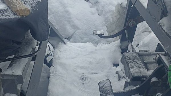 Небольшой ремонт перед зачисткой.