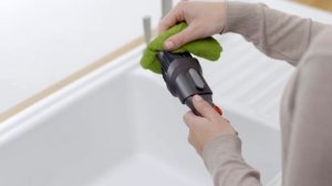 Как опорожнить и очистить прозрачный контейнер Dyson V12 Руководство по уходу за беспроводным пылесо