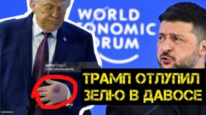 Унижение Зеленского в Давосе. Трамп избил наркошу?