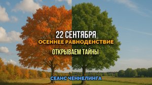 22 СЕНТЯБРЯ ОСЕННЕЕ РАВНОДЕНСТВИЕ