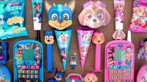 Щенячий патруль: Игрушки Чейз и Скай из сладостей | Вкусные щенки из Щенячьего патруля