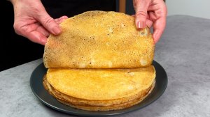 Блинчики получаются толстыми? Делайте ТАК и будут тонкие!