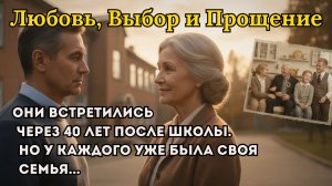Они встретились через 40 лет после школы. Но у каждого уже была своя семья...