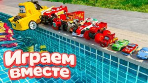 Игрушки из мультика ТАЧКИ 🚗🚗🚗 ИГРАЕМ В ПОЛНУЮ КОЛЕКЦИЮ ИЗ МУЛЬТФИЛЬМА ! часть 7