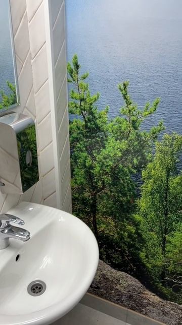 Элитный туалет на заправке