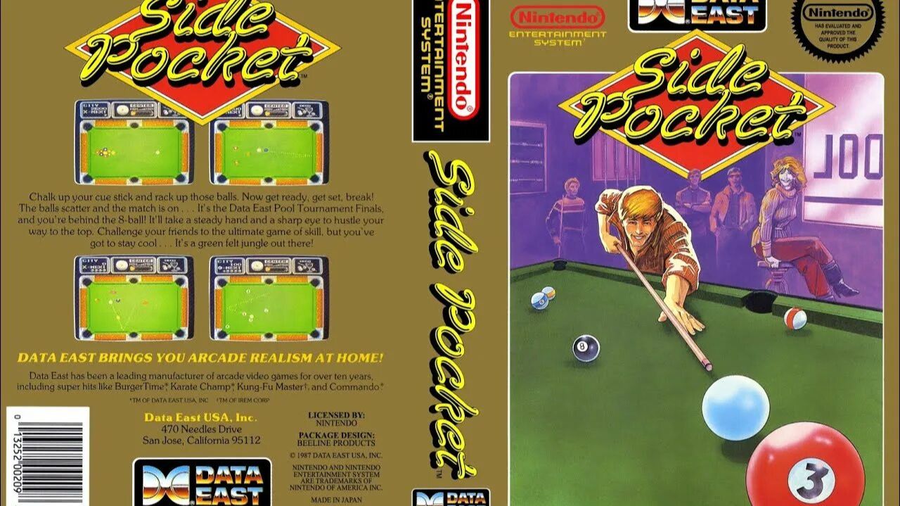 Side Pocket (NES) смотреть онлайн