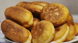 "Заварное - дрожжевое" тесто для жареных пирожков 😋