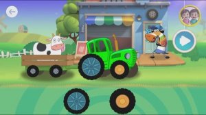 Мультики Для Детей, По Полям Едет и Весело Песенки Поёт