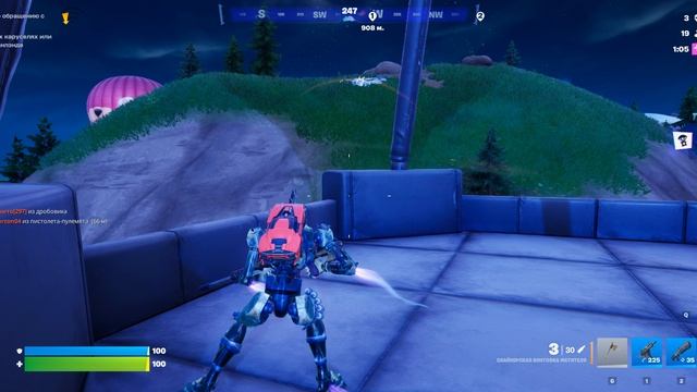 Fortnite Занял топ 1 Королевская Битва