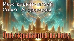 Они скрываются на виду ~ Межгалактический Совет Андромеды ~