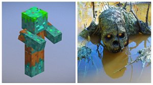 MINECRAFT IN REAL LIFE | МАЙНКРАФТ В РЕАЛЬНОЙ ЖИЗНИ (персонажи, предметы)