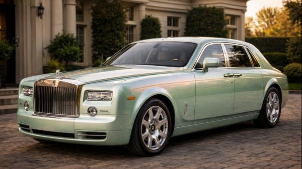 Роллс Ройс с винным погребом в салоне!
