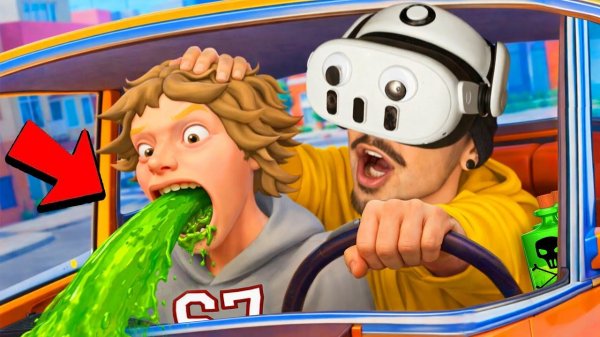 Кормлю КАКАШКОЙ Клиента 67 в ТАКСИ! (TAXI DRIVER VR)