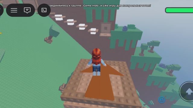 играю в глайд тавер (ура роблокс)