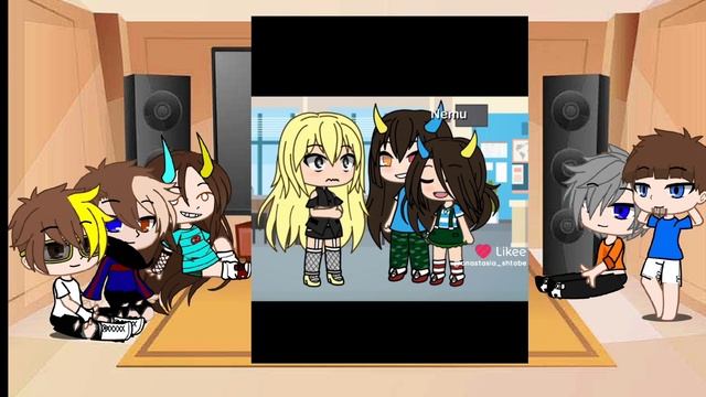 реакция на фласку