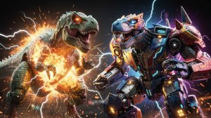 Супер-динозавры ТРАНСФОРМЕРЫ 🤖🦖 Сборка, которая взорвала интернет