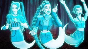 Руми ,Мира и Зои стали призраками. Охотники на демонов.