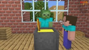 Пивоварение с Нубом (анимация Майнкрафт)