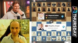 БОГАТЫРЬ против ЧЕМПА! Сергей Жигалко - Магнус Карлсен 22.01.2026