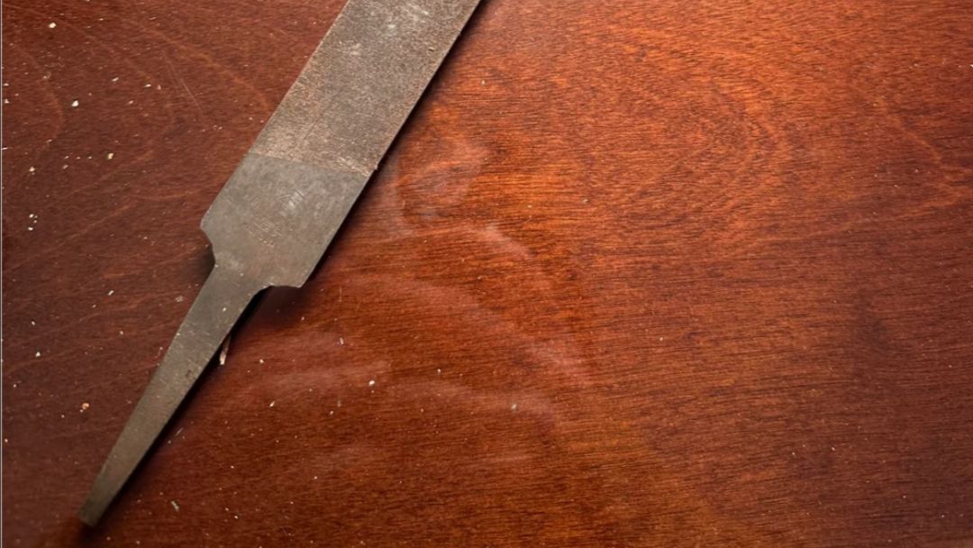 Бритва из старого напильника СССР часть 2 смотреть онлайн