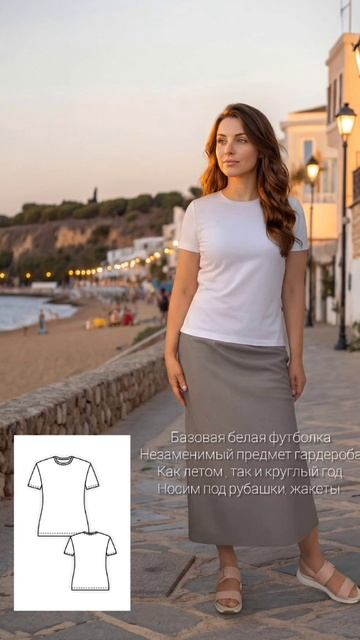 выкройка футболки смотреть онлайн