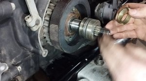 Замена компенсатора Harley Davidson Electra Glide 103 мотор.