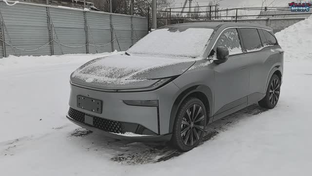 Toyota BZ3X с русификацией - обзор смотреть онлайн