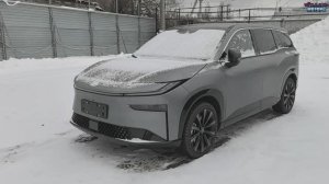 Toyota BZ3X с русификацией - обзор