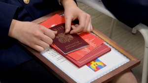 Главный документ – юным кадетам