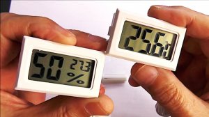 Как настроить точность градусника и другие подробности электронного термометра, гигрометра.