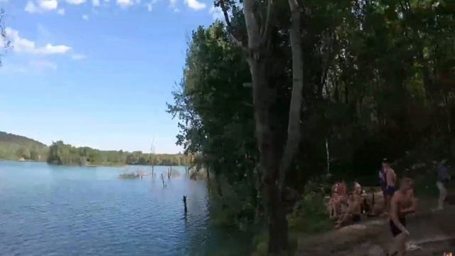Лето Тарзанка Прыжки В ВОДУ(2) смотреть онлайн