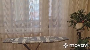 Замена чехла на гладильной доске.