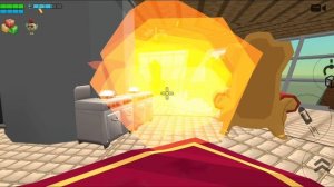 катастрофа башни с видом на небо в чикен ган