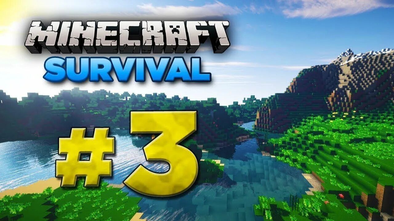 Выживание в майнкрафт (часть 3). Выживание без модов в Minecraft. смотреть онлайн