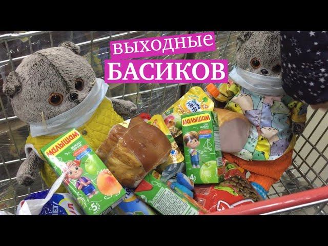 Как прошли выходные у БАСИКОВ / Семейка Басиков и Мисс Фаина смотреть онлайн