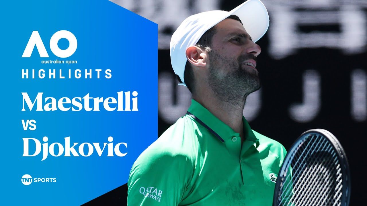 22.01.2026 | ОБЗОР ИГРЫ | Франческо Маэстрелли - Новак Джокович | 2-й круг | AO 2026 | Highlights смотреть онлайн