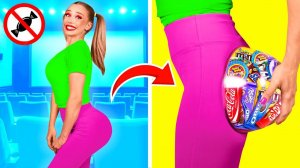 Как Пронести Сладости в Кинотеатр | Смешные Cитуации от BaRaDa Challenge