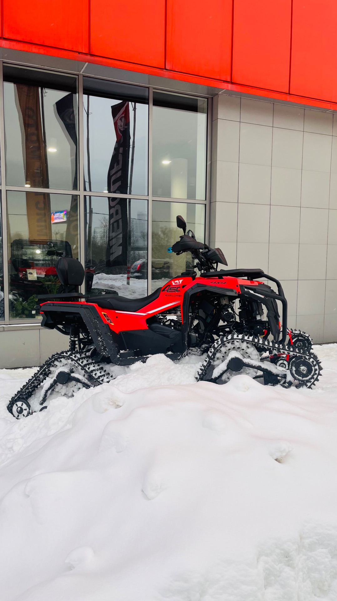 Квадроцикл на гусеницах Explorer 450cc Efi/eps/4x4