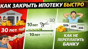 КАК БЫСТРО ЗАКРЫТЬ ИПОТЕКУ и кредиты: ТРИ рабочие стратегии в 2026 году // Вениамин Степаненко