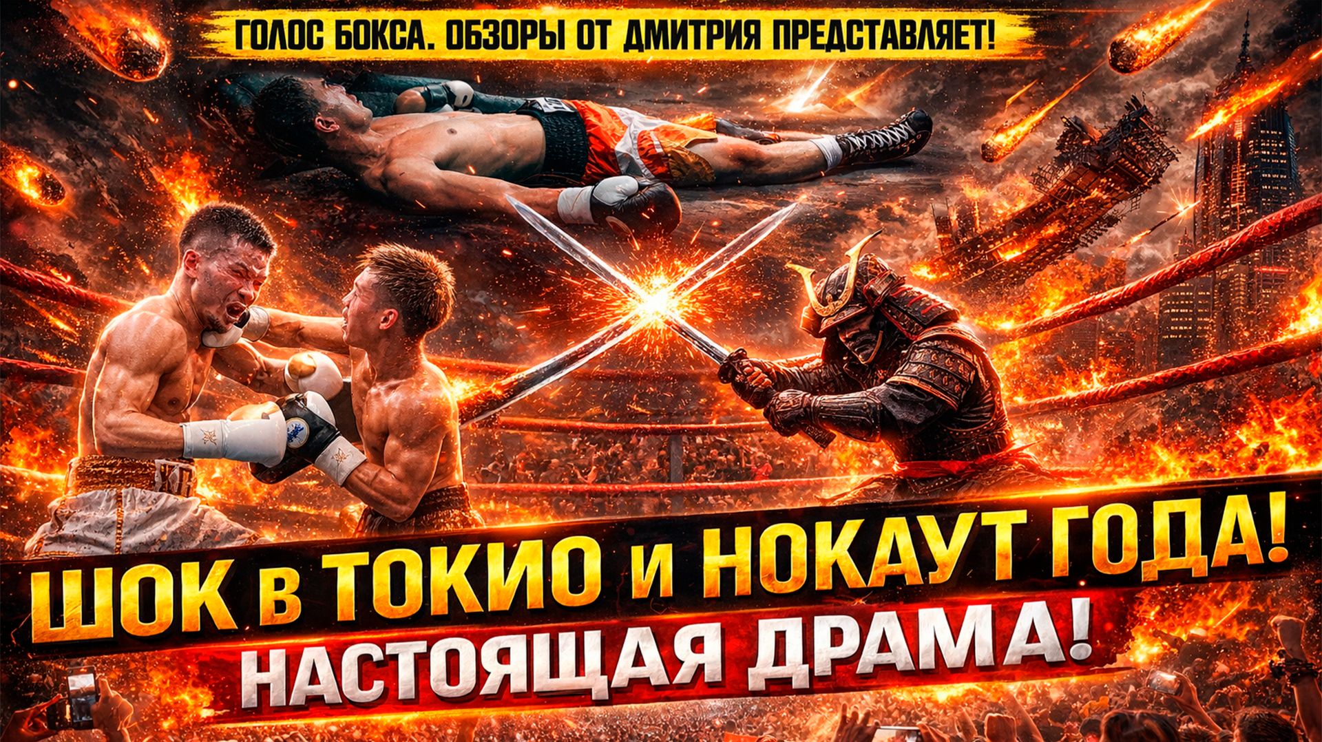 ЕГО ВЫНОСИЛИ НА НОСИЛКАХ! Кровавый финал трилогии Исии — Икегава. ОБЗОР БОЯ смотреть онлайн