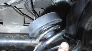 Снятие и установка задних пружин с заменой проставок Daewoo Lanos