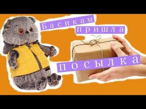 Пухля готовится к школе. Открываю посылку от нашей подписчицы Ульяны / Семейка Басиков и Мисс Фаина