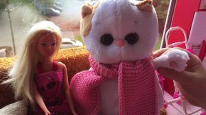 Дом для БАРБИ на подоконнике. БАСИКОВ пригласили на новоселье. Приветики подписчикам.